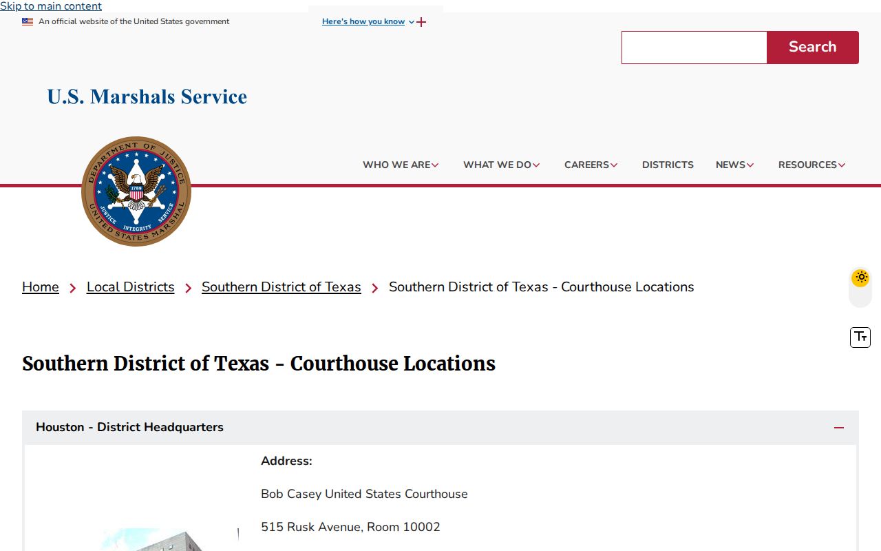 Refugio County arrest warrant information, U.S. Marshals Victoria contact listing